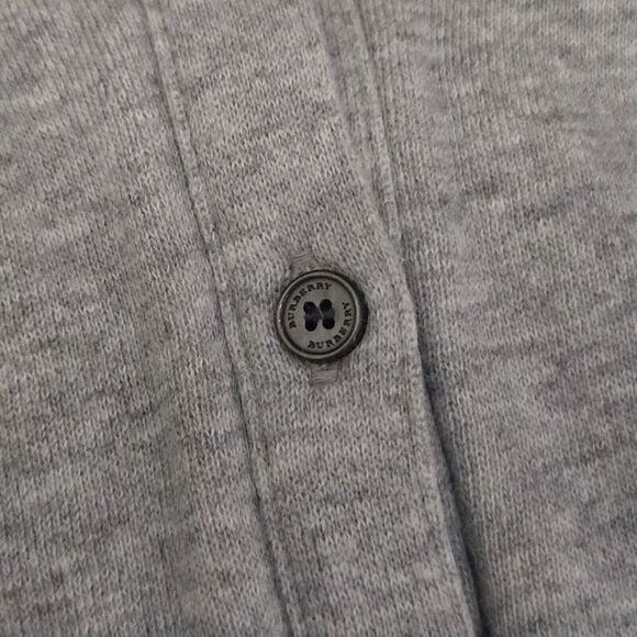 Burberry Girls Plaid Sweatshirt Dress Check Red Gray Baby Size 2T - Picture 6 of 6